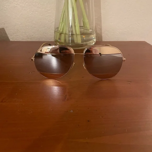 Dior | Accessories | Dior Split Gold Grey Aviatormirrored  display picture 3
